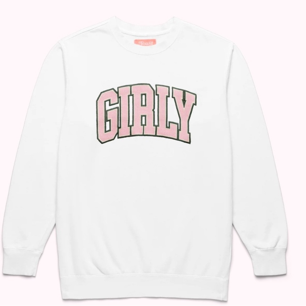 NEW The Toast podcast ‘Girly’ crewneck